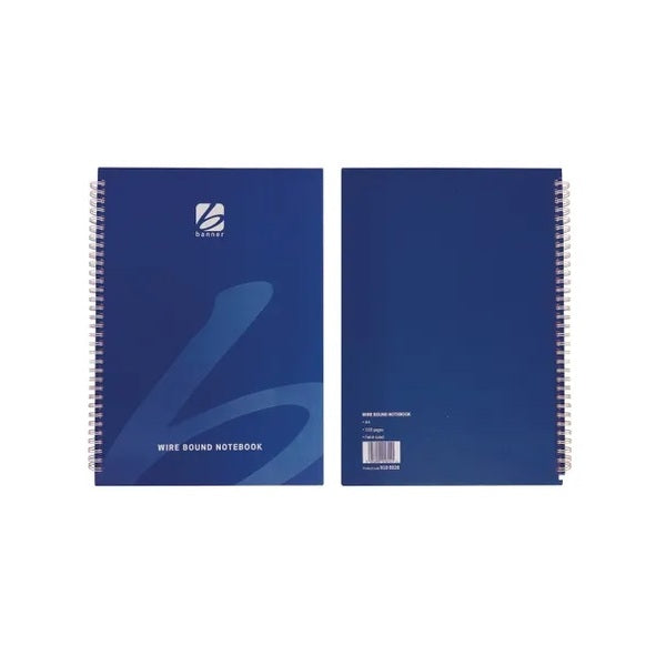 A4 Note Pad Hard Cover 160 Pages - Indigo Supplies Ltd