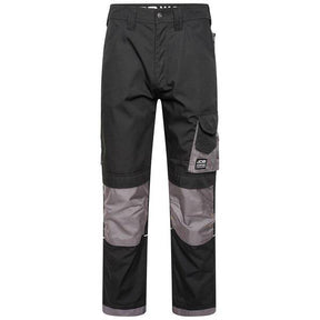 JCB Trade Rip Stop Trousers Black/Grey - Indigo Supplies Ltd