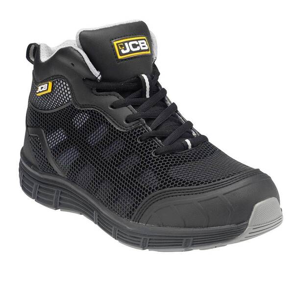 JCB Hydradig Black Mid Cut Boot