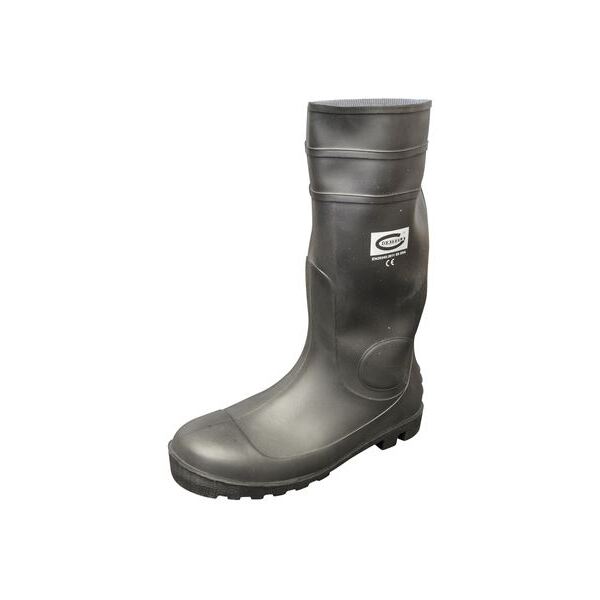 Safety Wellington Toe &amp; Midsole Boots S5 SRA Black - Indigo Supplies Ltd