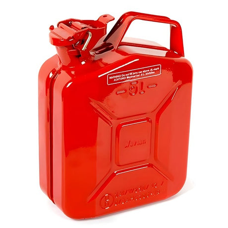 Metal Fuel Can Red 5 Litre - Indigo Supplies Ltd