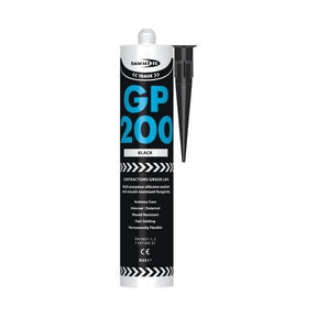 Silicone Sealant Multi Purpose Black 275ML - Indigo Supplies Ltd