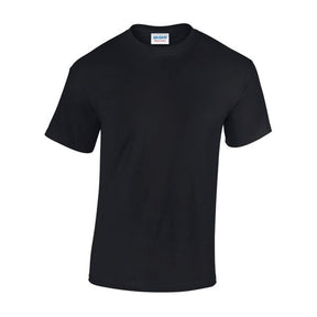 Gildan Lightweight 180GSM Adult T-shirt Black - Indigo Supplies Ltd