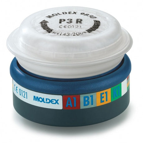 Moldex 9430 ABEK1P3R Easylock Pre-Assembled Filters (Pair) - Indigo Supplies Ltd