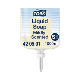 Tork Mild Liquid Soap Cartridge 1 Litre (Pack 6) - Indigo Supplies Ltd