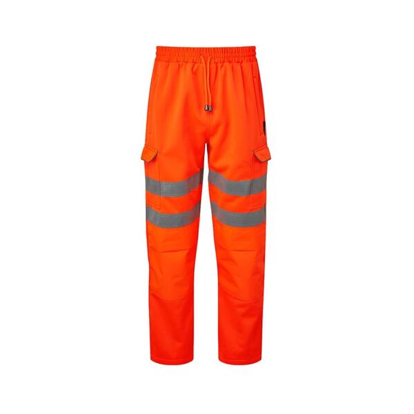 Bodyguard GN800 High Visibility Cargo Joggers Orange - Indigo Supplies Ltd