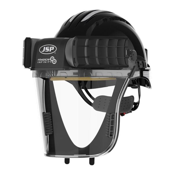 JSP CEA646-001-100 Powercap Infinity Respirator Black - Indigo Supplies Ltd
