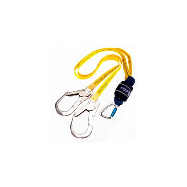 3M 1246540 DBI-Sala EZ-Stop Shock Absorbing Lanyard Twin Leg 2M - Indigo Supplies Ltd