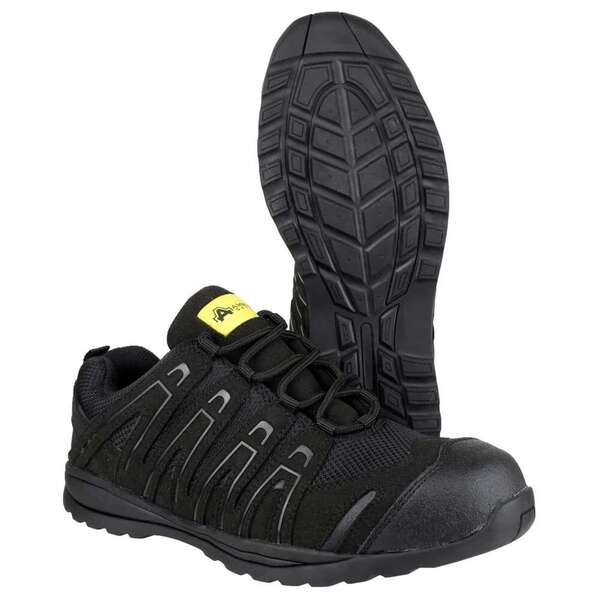 Ambers FS40C Safety Trainer S1P SRC Black - Indigo Supplies Ltd