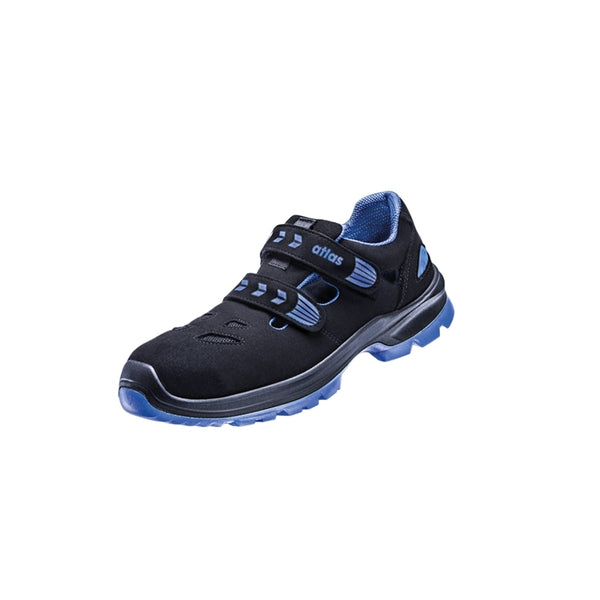 Atlas 22413 SL 465 XP W13 Sandal ESD S1P SRC Black/Blue - Indigo Supplies Ltd