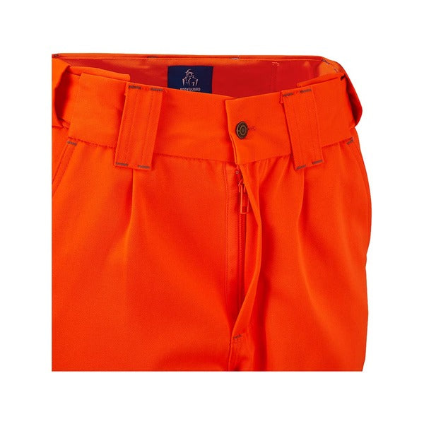 Bodyguard Lightweight Polycotton Cargo Trouser Tall Leg Orange - Indigo Supplies Ltd
