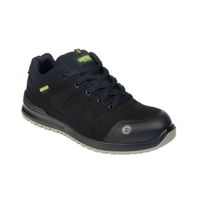 Apache Brampton Recycled Suede Safety Trainer S3 Black - Indigo Supplies Ltd
