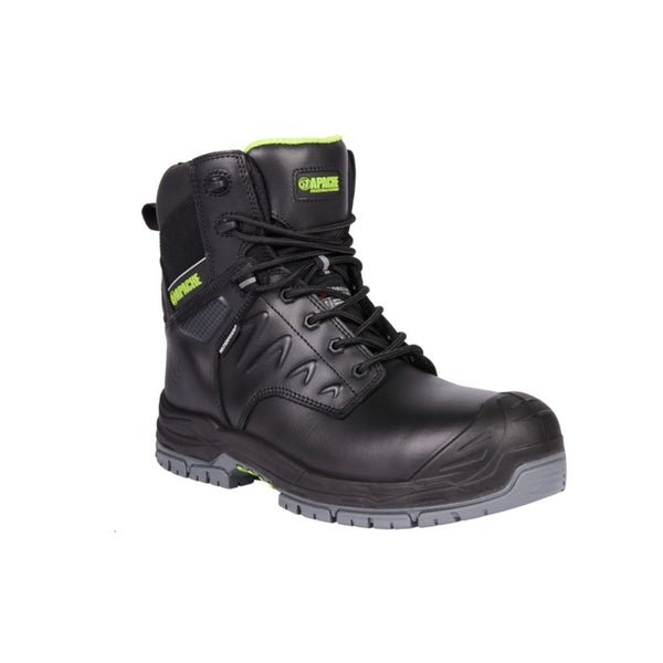 Apache Chilliwack Side Zip Waterproof Boot S7 Black - Indigo Supplies Ltd