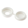 Hinged Screw Cap White (Pack 100) - Indigo Supplies Ltd