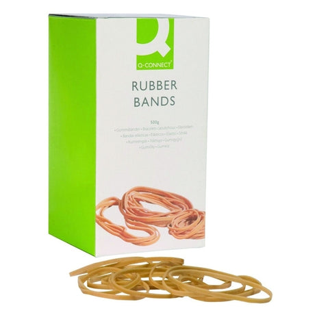 Q Connect Rubber Bands Assorted Box 100G - Indigo Supplies Ltd