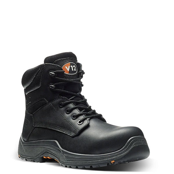 V12 VR600.01 IGS Bison Safety Boot S3 HRO SRC Black - Indigo Supplies Ltd