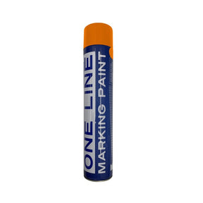 Sprayline Permanent Linemarker Spray Paint Orange 750ML - Indigo Supplies Ltd