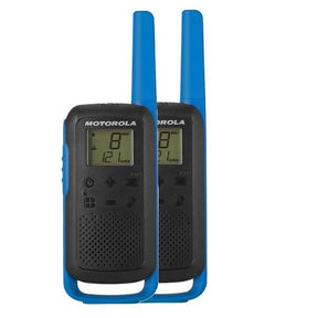 Motorala T62 Blue Walkie Talkies (Twin Pack) - Indigo Supplies Ltd
