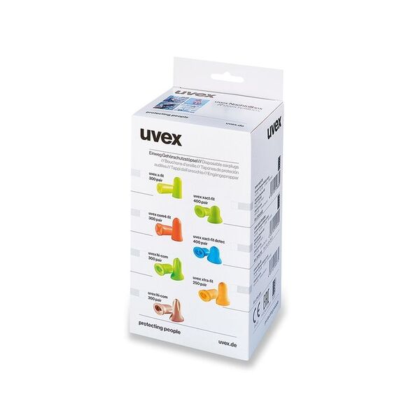 Uvex Dispenser Refill X-Fit Ear Plugs (Box 300) - Indigo Supplies Ltd