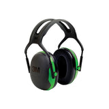 3M X1A PELTOR Earmuffs Headband Green - Indigo Supplies Ltd