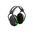 3M X1A PELTOR Earmuffs Headband Green - Indigo Supplies Ltd