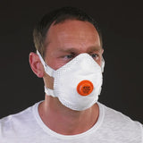 Alpha Solway 3030V Valved FFP3 Mask - Indigo Supplies Ltd