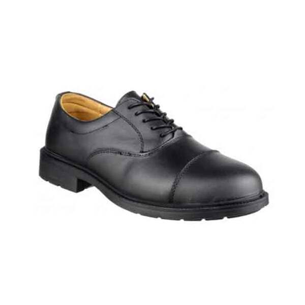 Amblers FS43 Oxford Style Executive Safety Shoe S1P SRC Black - Indigo Supplies Ltd