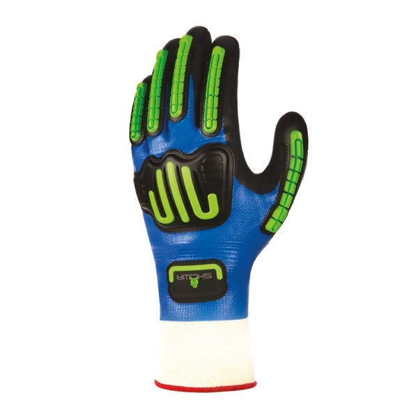 Showa 377-IP Nitrile Foam Coating Anti-Impact Glove (Pair)
