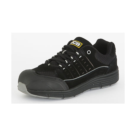 JCB Trekker Safety Trainer S1P Black - Indigo Supplies Ltd
