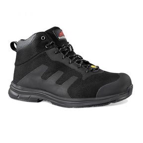 Rock Fall TeslaDRI Black Boot Non Metallic RF120 S3 ESD SRC Black - Indigo Supplies Ltd