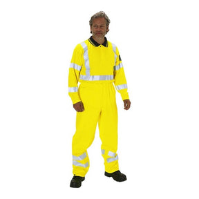KeepSAFE High Visibility Overtrouser Yellow - Indigo Supplies Ltd