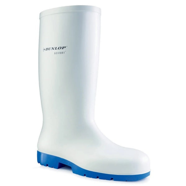 Dunlop Acifort Classic Safety Wellington S4 White - Indigo Supplies Ltd