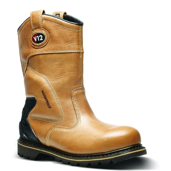 V12 Tomahawk Waterproof Rigger Boot Fleece Lined