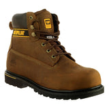 Caterpillar Holton Safety Boot SB Brown - Indigo Supplies Ltd
