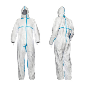 Tyvek 600 Plus Model CHA5 Coverall White - Indigo Supplies Ltd