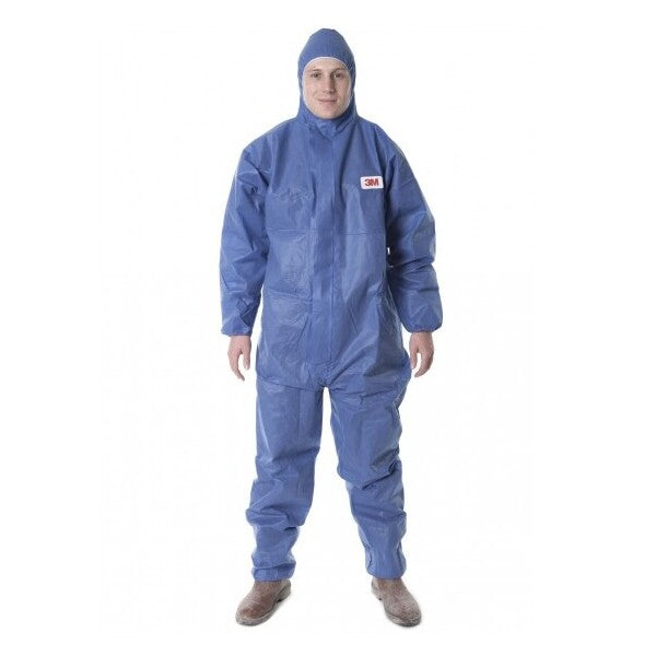 3M Economy Type 5/6 Disposable Coverall Blue - Indigo Supplies Ltd