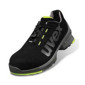 Uvex ONE Mens Safety Trainer Black/Yellow - Indigo Supplies Ltd
