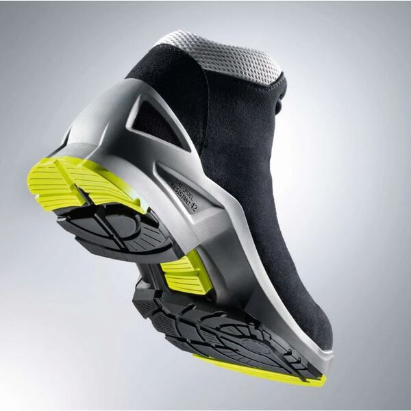 Uvex One Mens Safety Boot Black/Yellow S3 SRC