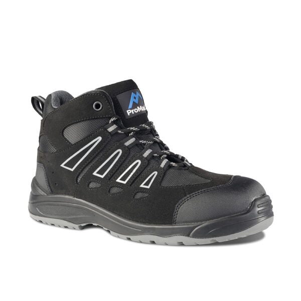 Rock Fall Pro Man PM4020 Hartford Trainer Boot Metal Free S3 SRC Black