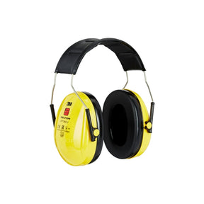 3M PELTOR H510A-401-GU Optime I Earmuffs Headband Yellow - Indigo Supplies Ltd