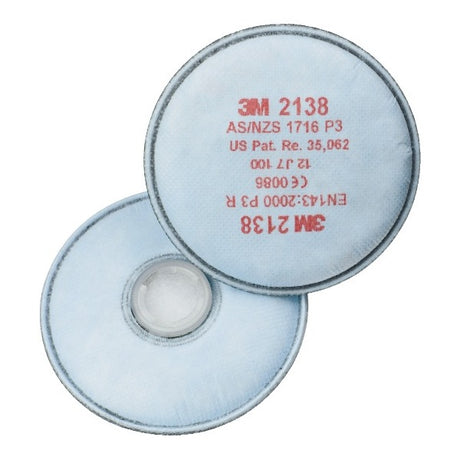3M 2138 Particulate Filter (Pack 10 Pairs) - Indigo Supplies Ltd