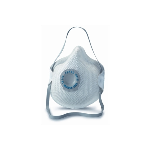 Moldex 2405 Non-Reusable Valved Mask FFP2V (Box 20) - Indigo Supplies Ltd