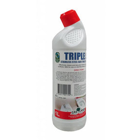 Triple S 3-in-1 Toilet Cleaner 1 Litre - Indigo Supplies Ltd