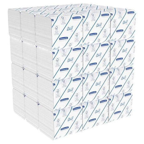 8042 Scott Control Folded Tissue White 250 Sheet (Case 36) - Indigo Supplies Ltd