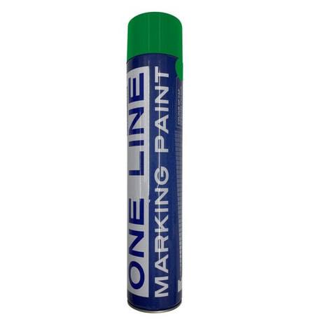 Semi Permanent Linemarker Spray Paint Green 750ML - Indigo Supplies Ltd