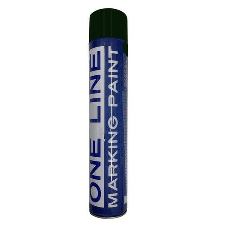 Semi Permanent Linemarker Spray Paint Black 750ML - Indigo Supplies Ltd