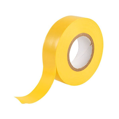 PVC Insulation Tape Yellow 19MMx33M - Indigo Supplies Ltd