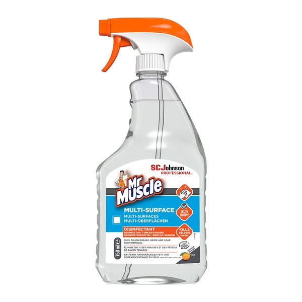 SCJ Mr Muscle Professional Multi Surface Cleaner 750ML - Indigo Supplies Ltd