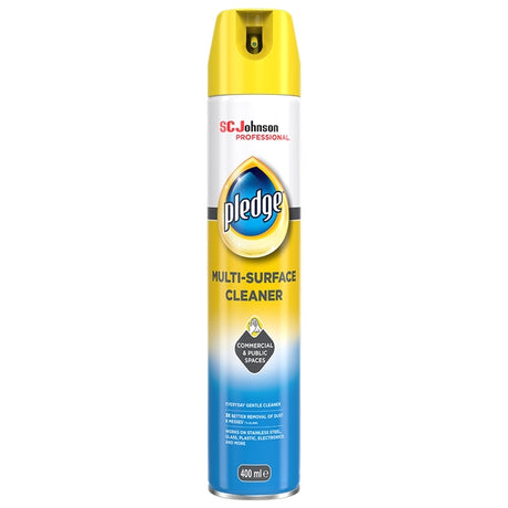 SCJ Pledge Multi Surface Polish Aerosol 400ML - Indigo Supplies Ltd