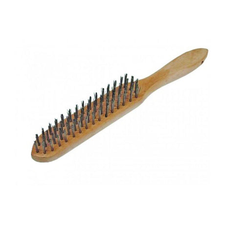Wire Brush 4 Row - Indigo Supplies Ltd